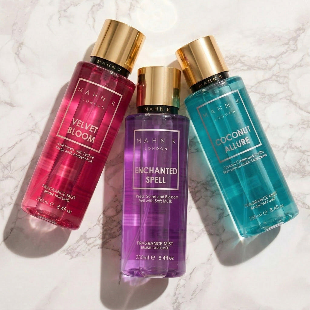 Soft Glow Trio - Everyday Essentials Fragrance Mist Bundle 3 x 250ml