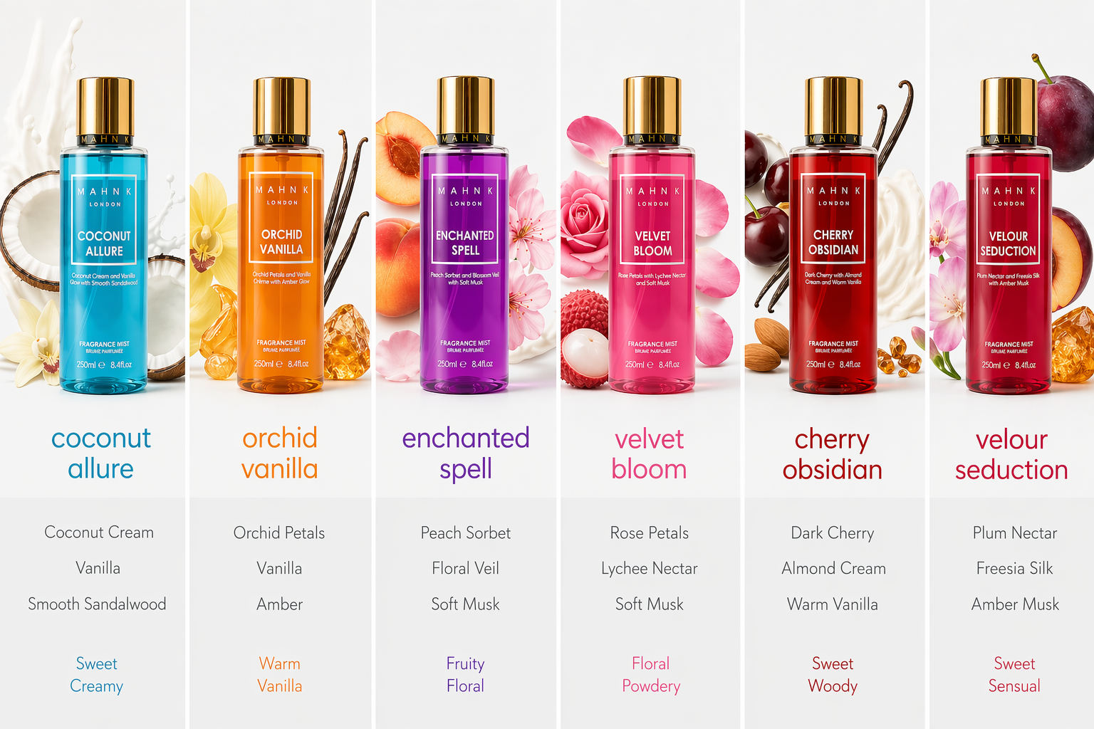 Velour Seduction Fragrance Mist 250ml