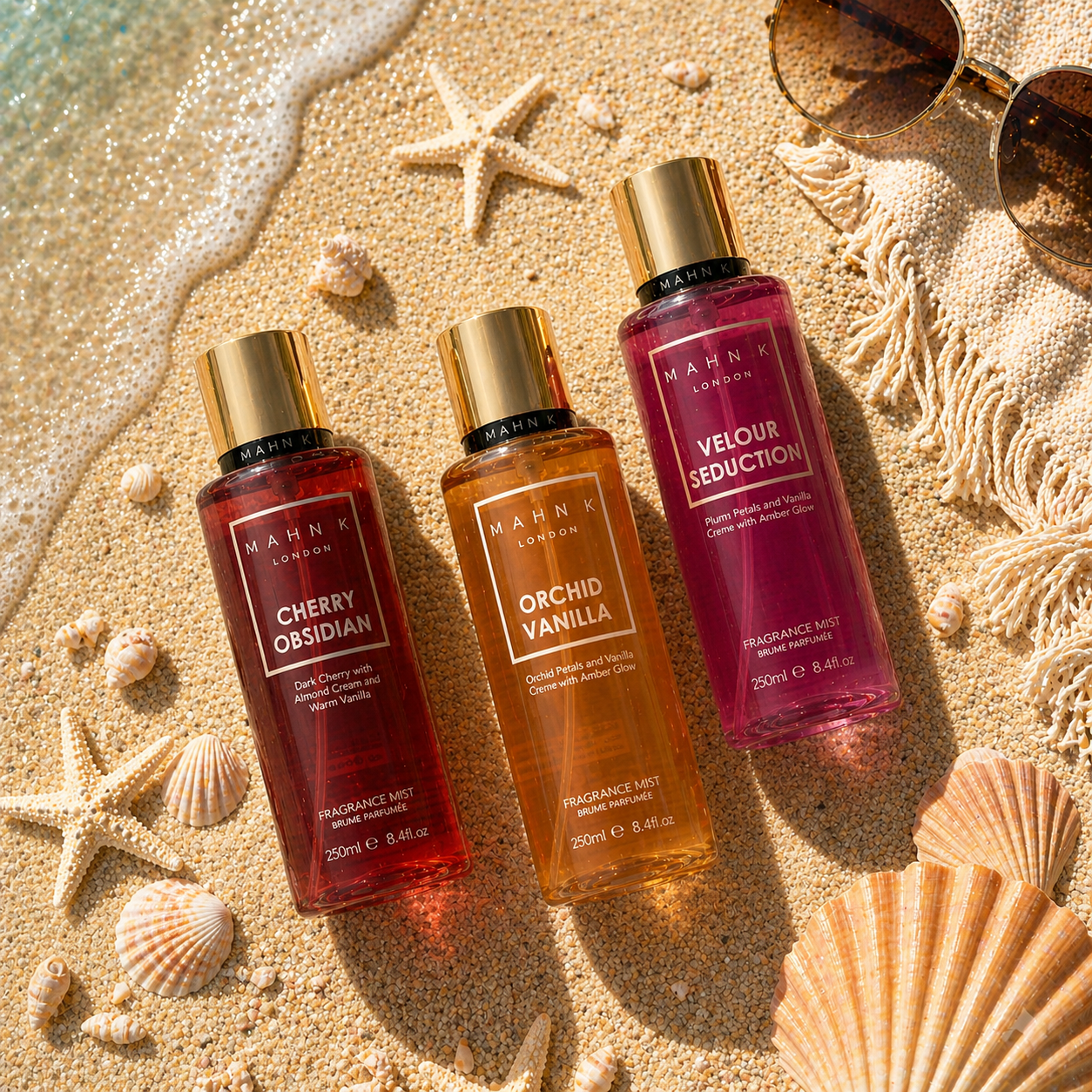 Golden Hour Trio - Evening Collection Fragrance Mist Bundle 3 x 250ml
